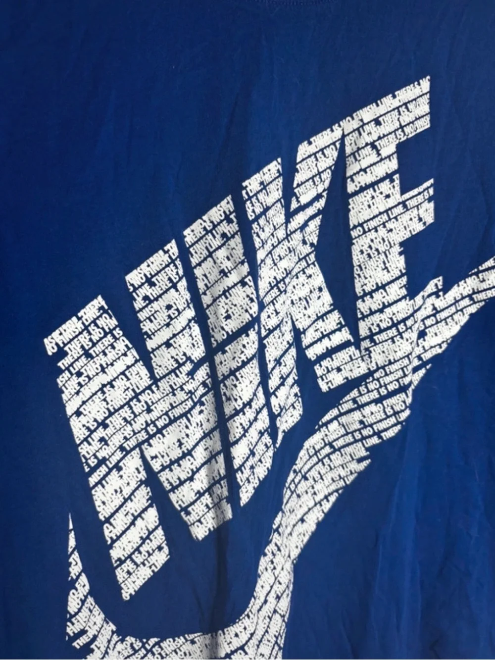 Nike Women's Long-Sleeve Blue/purple  Logo Tee